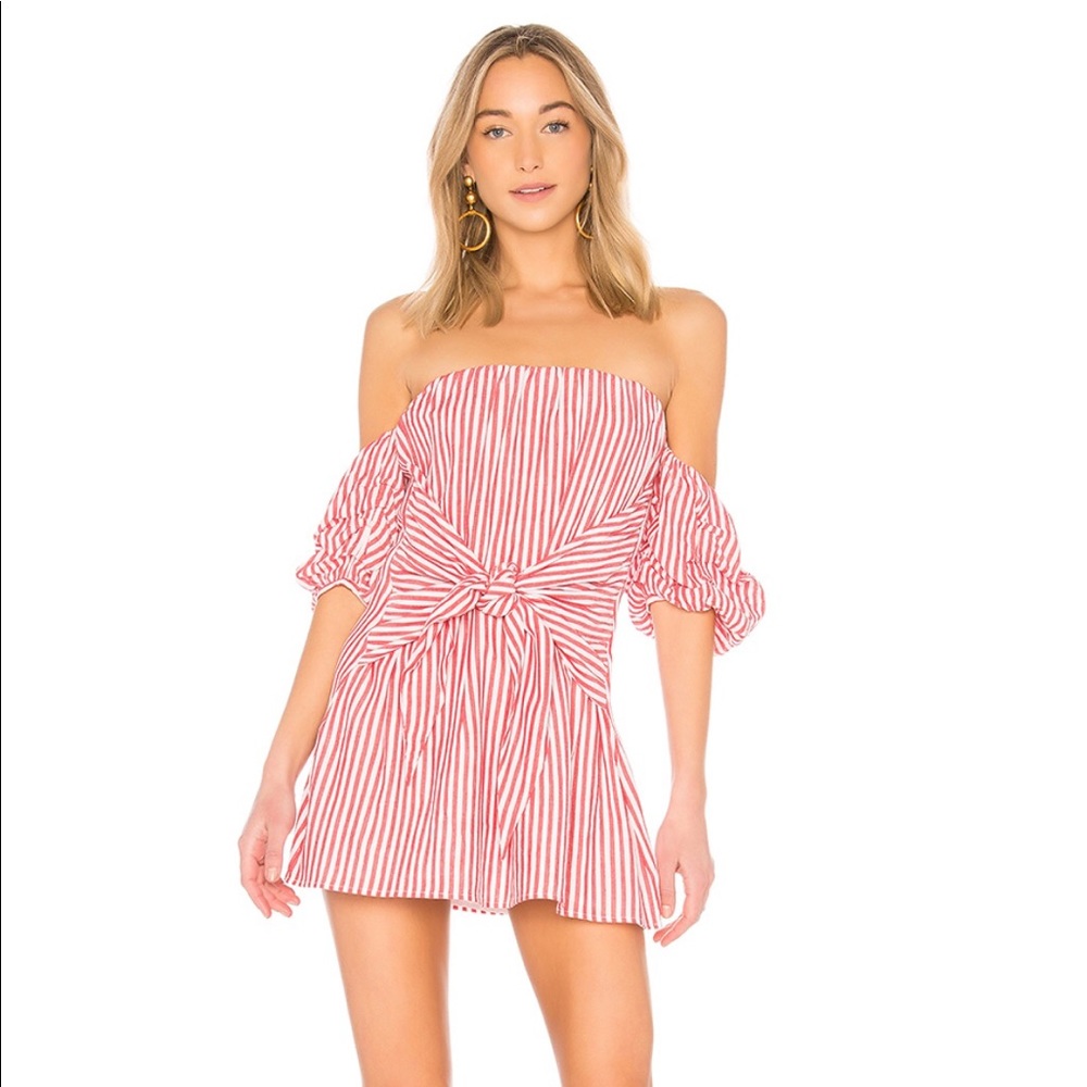 Lover + Friends Kiwi Dress in Poppy Stripe